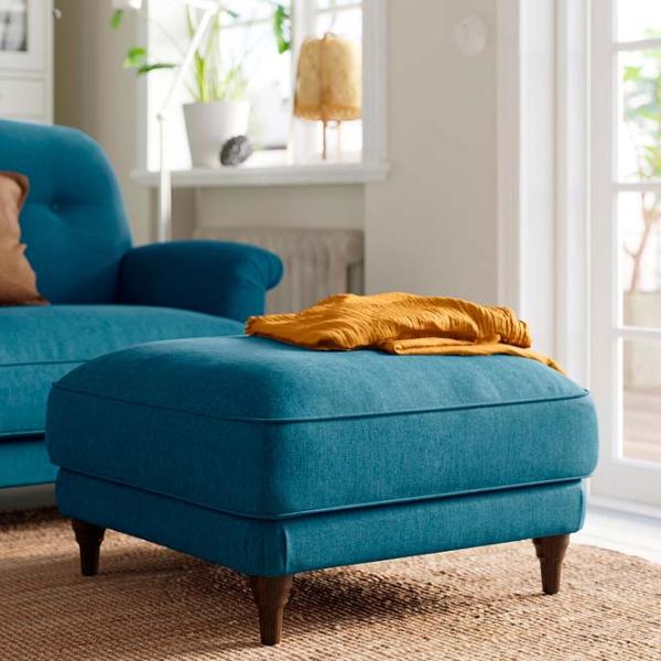 Banchetă Ikea Esseboda Blue / Lemn photo 3