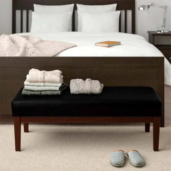 Banchetă Ikea Ekenaset/Jonsbyn Black / Lemn photo 3