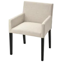 Кухонный стул Ikea Marenas/Gunnared Ткань/ Бежевый Черный
