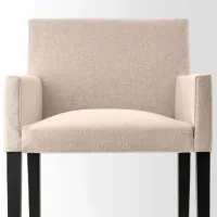 Scaun de bucătărie Ikea Marenas/Gunnared Stofă/ Beige Black photo 3