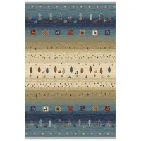 Covor Covoare Ungheni Riviera  Blue / Polipropilenă