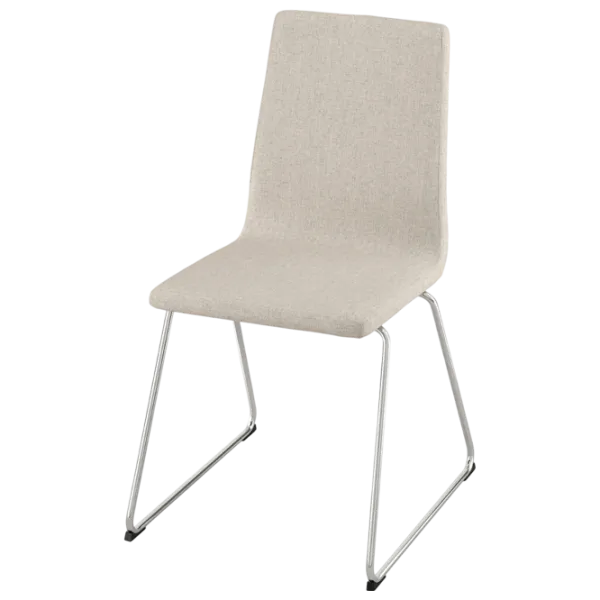 Кухонный стул Ikea Lillanas/Gunnared Ткань/ Бежевый Хром photo 1