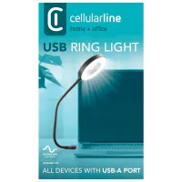 Лампа Cellularline USB Led Ring Light Черный photo 4
