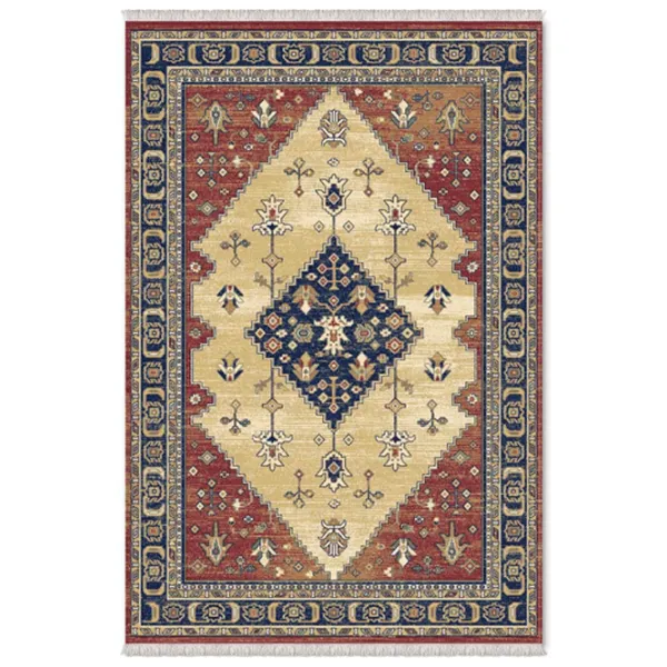 Ковер Covoare Ungheni Riviera  Red Beige / Полипропилен photo 1