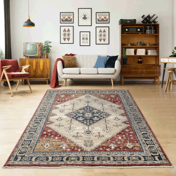 Ковер Covoare Ungheni Riviera  Red Beige / Полипропилен photo 4