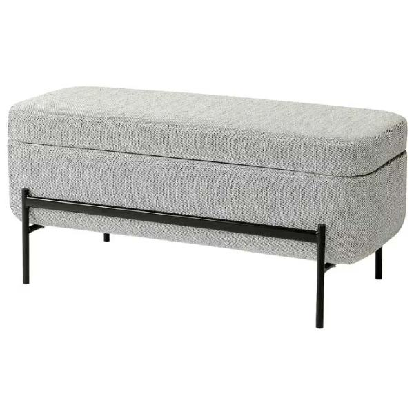Банкетка Ikea Valtorp/Viarp Серый / Дерево photo 1