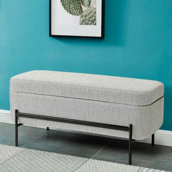 Банкетка Ikea Valtorp/Viarp Серый / Дерево photo 2