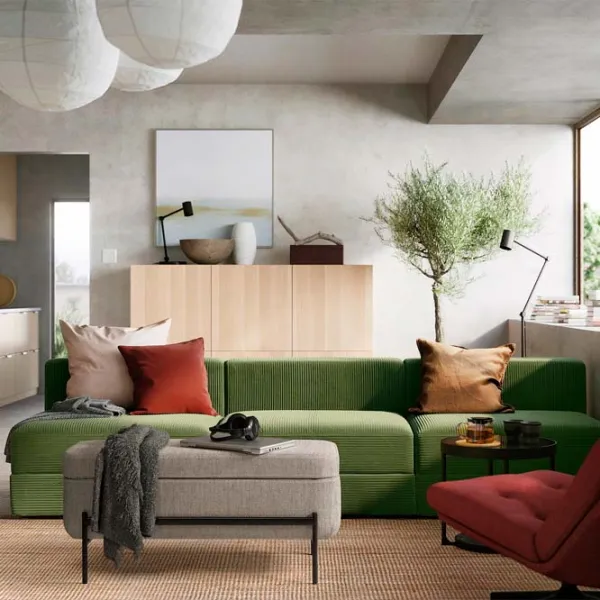 Банкетка Ikea Valtorp/Viarp Серый / Дерево photo 5