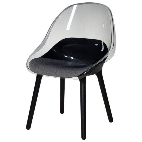Scaun de bucătărie Ikea Baltsar Stofă/ Black Transparent photo 1 Scaun de bucătărie Ikea Baltsar Stofă/ Black Transparent photo 1