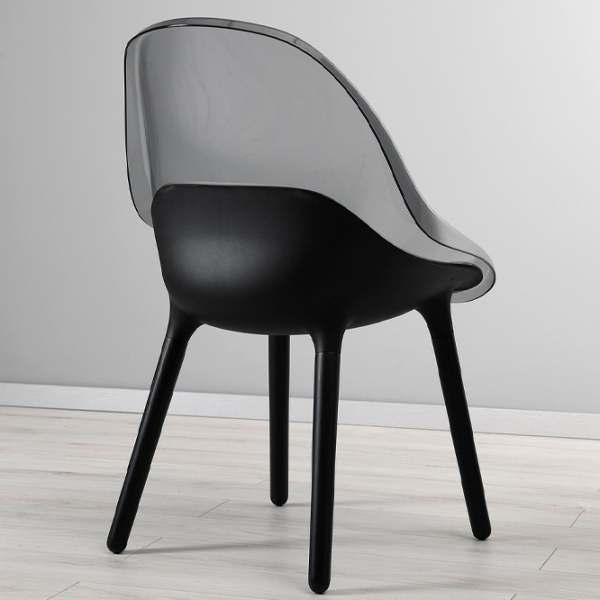 Scaun de bucătărie Ikea Baltsar Stofă/ Black Transparent photo 2 Scaun de bucătărie Ikea Baltsar Stofă/ Black Transparent photo 2