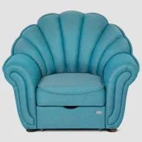 Set de canapele Confort T-2 MD (122445) Stofă / Light Blue photo 7