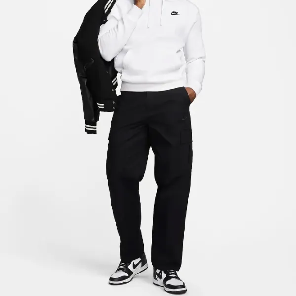 Pantaloni pentru bărbați Nike M Nk Club Cargo Black / Drept photo 4 Pantaloni pentru bărbați Nike M Nk Club Cargo Black / Drept photo 4