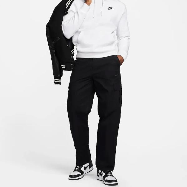 Брюки для мужчин Nike M Nk Club Cargo Черный / Прямой photo 4