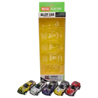 Комплект машин Richi Tichi 59129 8600023959129  / / Черный Разноцветный