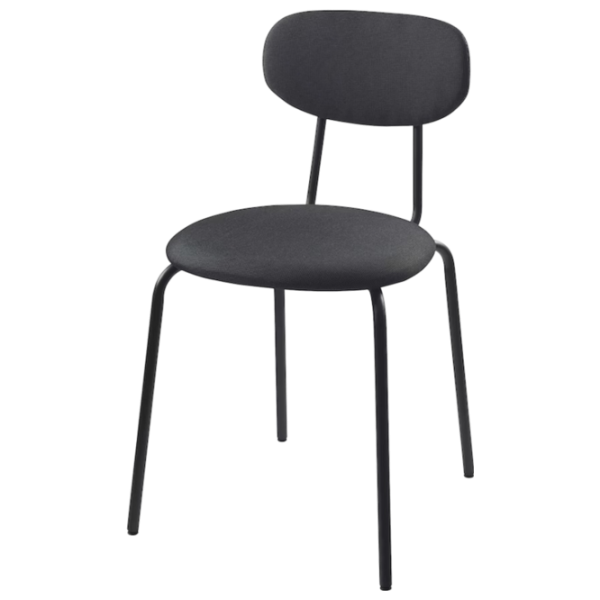 Scaun de bucătărie Ikea Ostano/Remmarn Poliester/ Black Gray photo 1 Scaun de bucătărie Ikea Ostano/Remmarn Poliester/ Black Gray photo 1