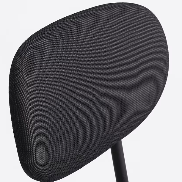 Scaun de bucătărie Ikea Ostano/Remmarn Poliester/ Black Gray photo 2 Scaun de bucătărie Ikea Ostano/Remmarn Poliester/ Black Gray photo 2