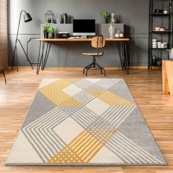 Covor Covoare Ungheni Soho Beige Grey / Frize photo 4