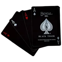 Настольная игра Bicycle Black Tiger: Revival edition 8+/ Игральные карты photo 2