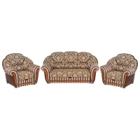 Set de canapele Confort T-4 MD (1224456) Stofă / Brown