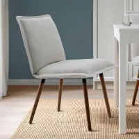 Scaun de bucătărie Ikea Klinten/Kilanda Stofă/ Beige Brown photo 6