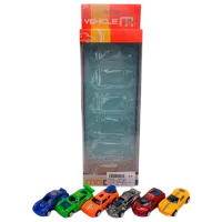 Комплект машин Richi Tichi 59242 8600023959242  / / Черный Разноцветный