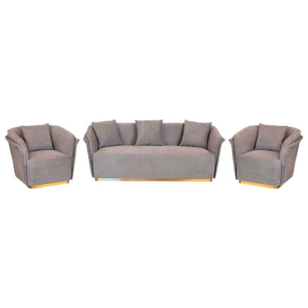 Set de canapele Confort N-10214 (1224444) Stofă / Gray photo 1 Set de canapele Confort N-10214 (1224444) Stofă / Gray photo 1
