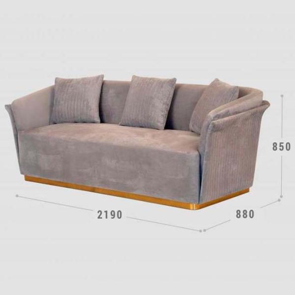 Set de canapele Confort N-10214 (1224444) Stofă / Gray photo 2 Set de canapele Confort N-10214 (1224444) Stofă / Gray photo 2