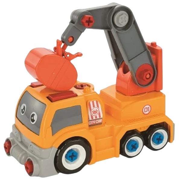 Экскаватор Riki Toy 03240 8600024703240   / / Серый Оранжевый photo 1 Экскаватор Riki Toy 03240 8600024703240   / / Серый Оранжевый photo 1