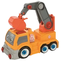 Экскаватор Riki Toy 03240 8600024703240   / / Серый Оранжевый