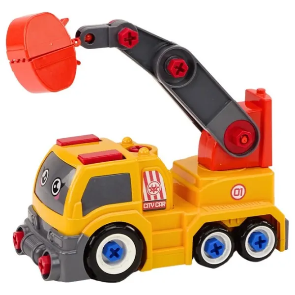 Экскаватор Riki Toy 03240 8600024703240   / / Серый Оранжевый photo 2 Экскаватор Riki Toy 03240 8600024703240   / / Серый Оранжевый photo 2