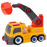 Excavator Riki Toy 03240 8600024703240 / / Gray Orange photo 2