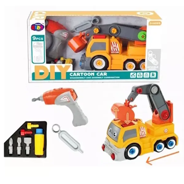 Экскаватор Riki Toy 03240 8600024703240   / / Серый Оранжевый photo 5 Экскаватор Riki Toy 03240 8600024703240   / / Серый Оранжевый photo 5