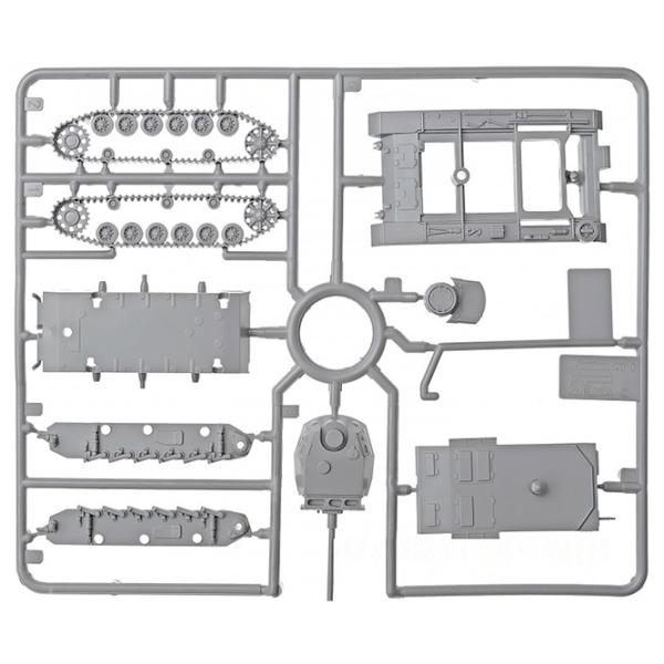 Tanc de luptă Zvezda Pz-Kfw III 4600327061621  / / Gray photo 3 Tanc de luptă Zvezda Pz-Kfw III 4600327061621  / / Gray photo 3