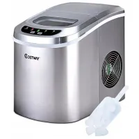 Generator de gheață Costaway EP22770SL Inox / 100 W