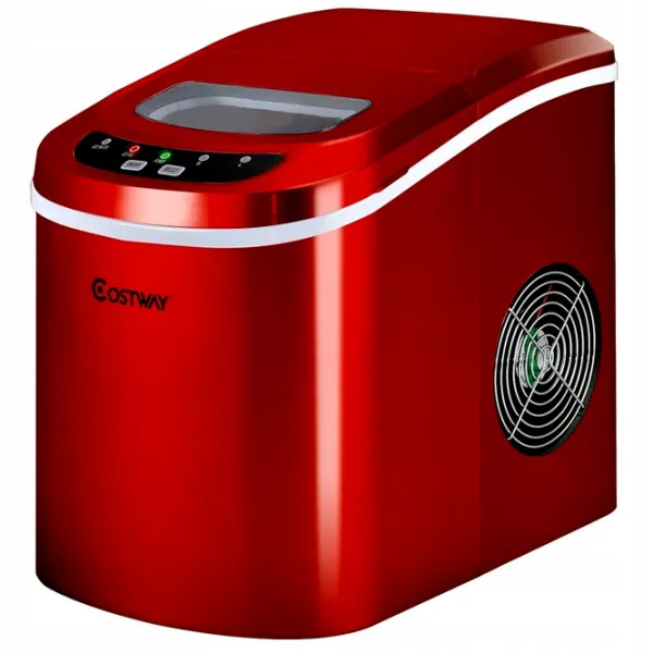 Generator de gheață Costaway EP22770RE Red / 100 W photo 1