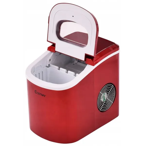 Generator de gheață Costaway EP22770RE Red / 100 W photo 3