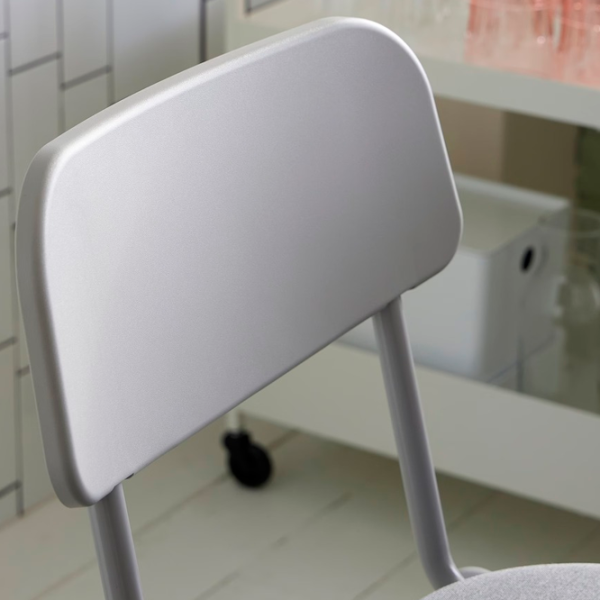 Кухонный стул Ikea Grasala Полиэстер/ Серый  photo 4 Кухонный стул Ikea Grasala Полиэстер/ Серый  photo 4