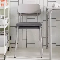Scaun de bucătărie Ikea Grasala Poliester/ Gray photo 5