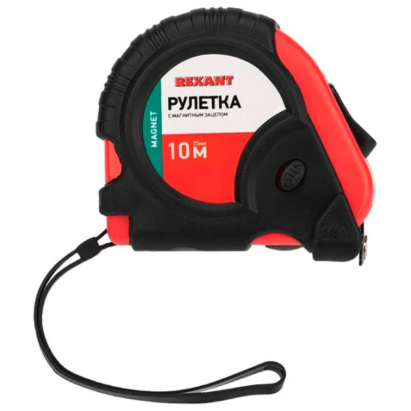 Рулетка Rexant 12-9017 10 м / Красный photo 2