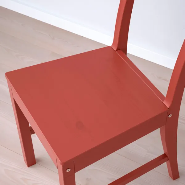 Кухонный стул Ikea Pinntorp Массив/ Красный  photo 4