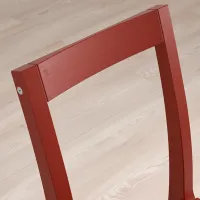 Scaun de bucătărie Ikea Pinntorp Masiv/ Red photo 5