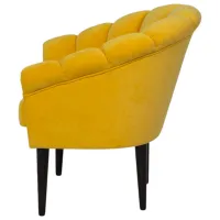 Fotoliu Confort T-12 R Black Yellow photo 2