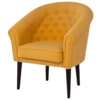 Fotoliu Confort T-12 N Black Yellow