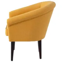 Fotoliu Confort T-12 N Black Yellow photo 2