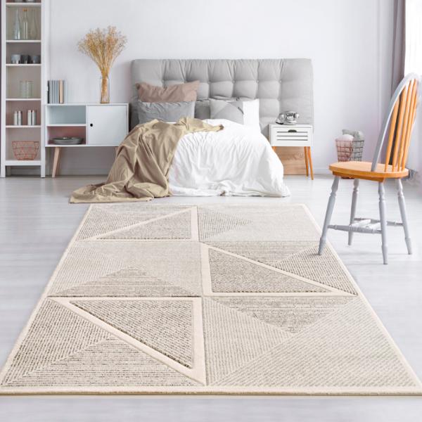 Ковер Covoare Ungheni Soho Beige Grey / Фризе photo 4