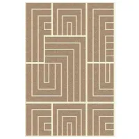 Covor Covoare Ungheni Soho Brown Beige / Frize