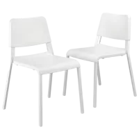 Кухонный стул Ikea Teodores Пластик/ Белый 