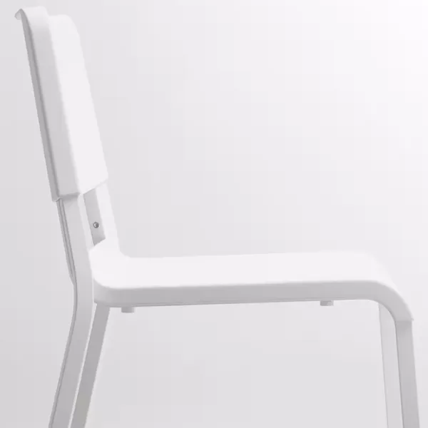 Кухонный стул Ikea Teodores Пластик/ Белый  photo 3