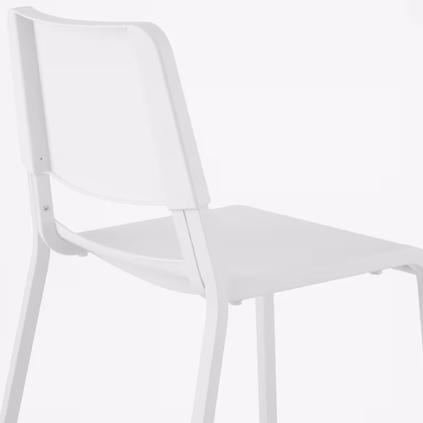 Кухонный стул Ikea Teodores Пластик/ Белый  photo 2