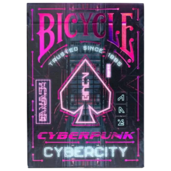 Joc de masă Bicycle Cyberpunk  8+/ Carti de joc photo 1